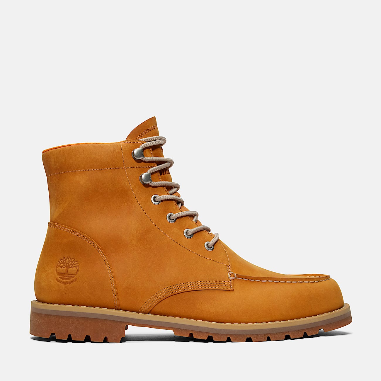 TIMBERLAND MEN'S 13 REDWOOD FALLS MID LACE UP WP BOOT WHEAT NIB