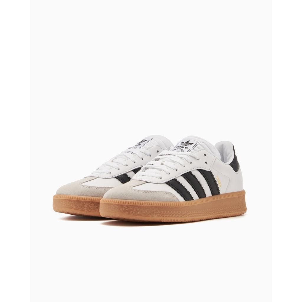 ADIDAS ORIGINALS MEN'S 9 SAMBA XLG SNEAKERS WHITE BLACK GUM IE1377 NIB
