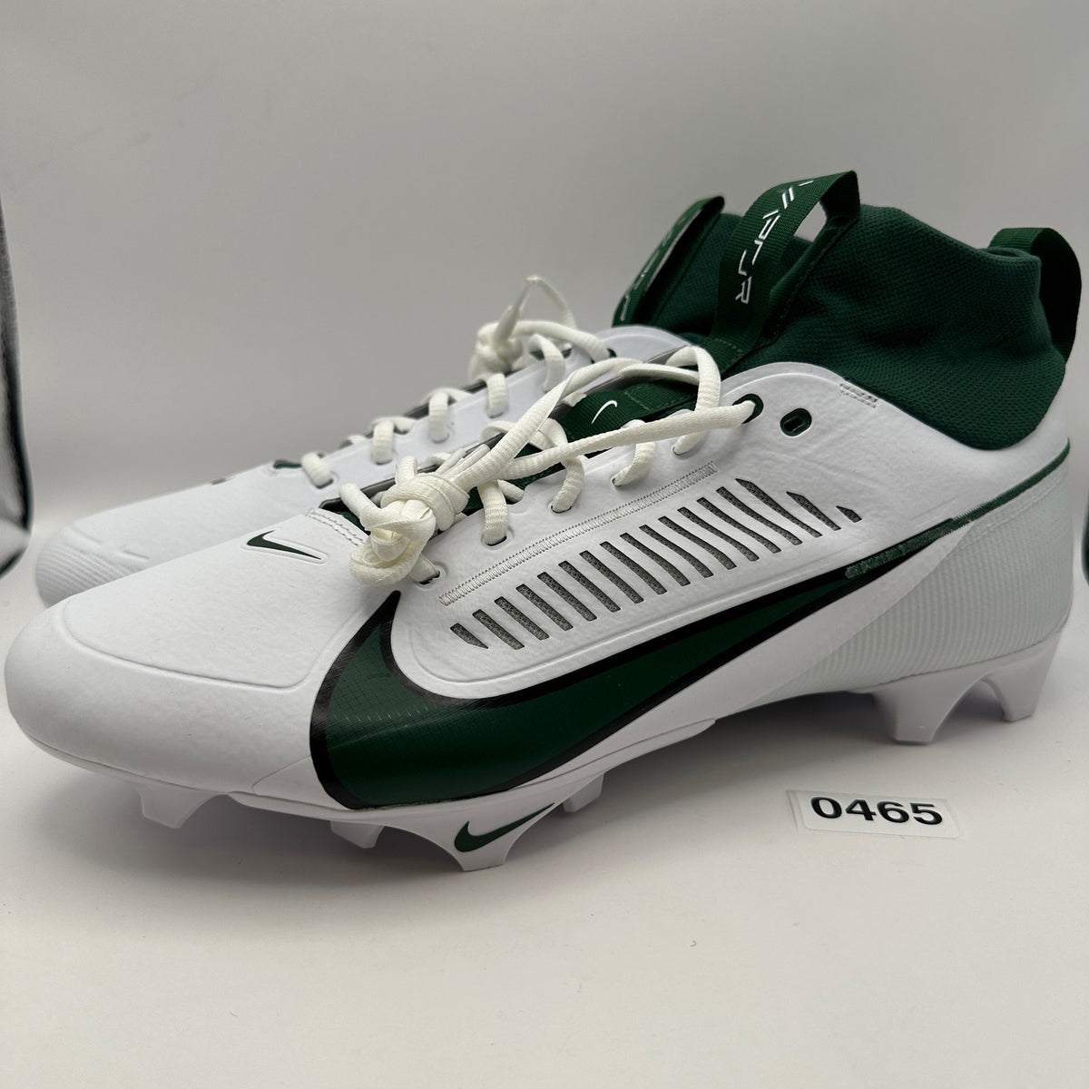 NIKE Men's 14 VAPOR EDGE PRO 360 2 White/Green Football Cleats