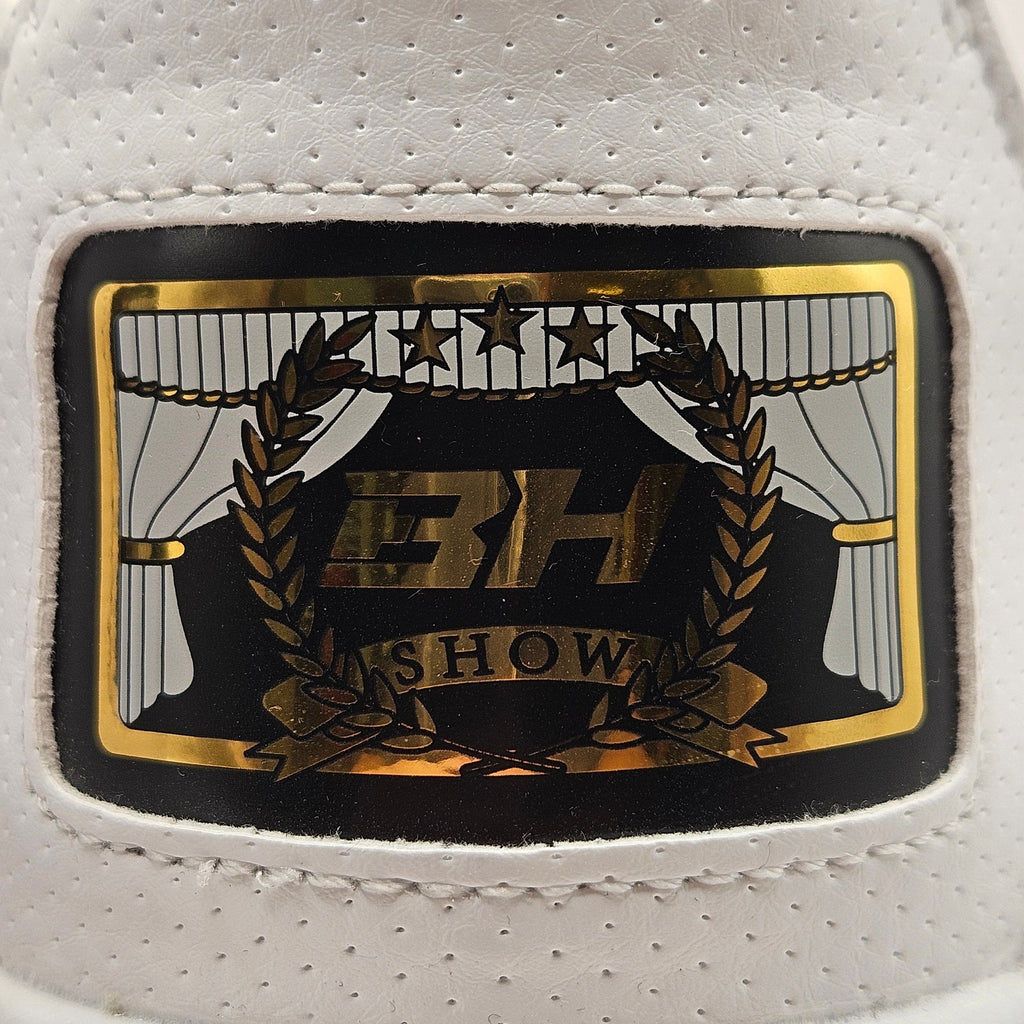 UNDER ARMOUR MEN'S 13 HARPER 9 PRO TPU CLEATS WHITE GRAY GOLD 3027444-100 NWOB