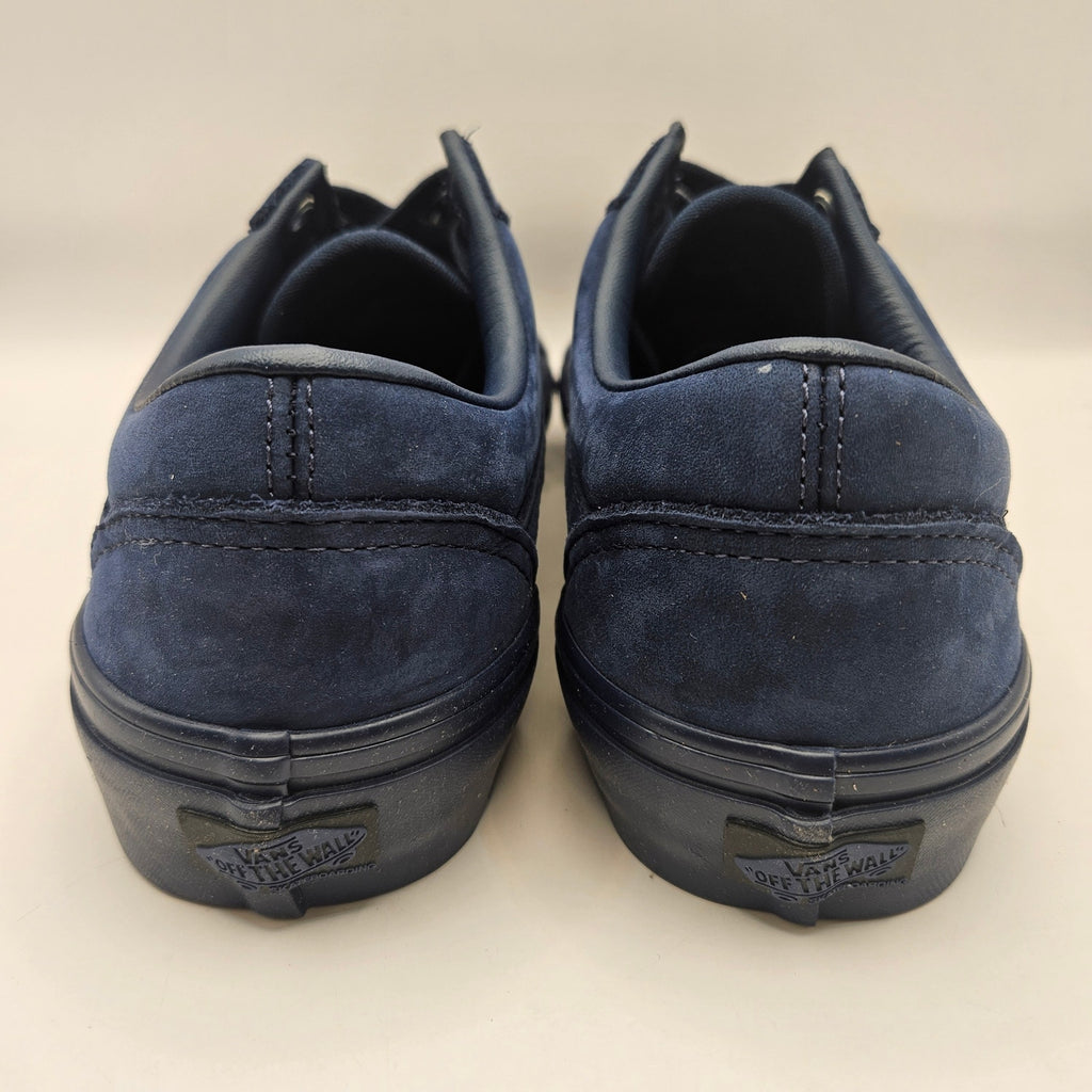 VANS MEN'S 7.5 SKATE OLD SKOOL MONO DARK BLUE NWOB