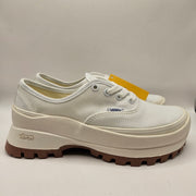 VANS WOMEN'S 8 AUTHENTIC VIBRAM SOLE TRUE WHITE LOW TOP NWOB