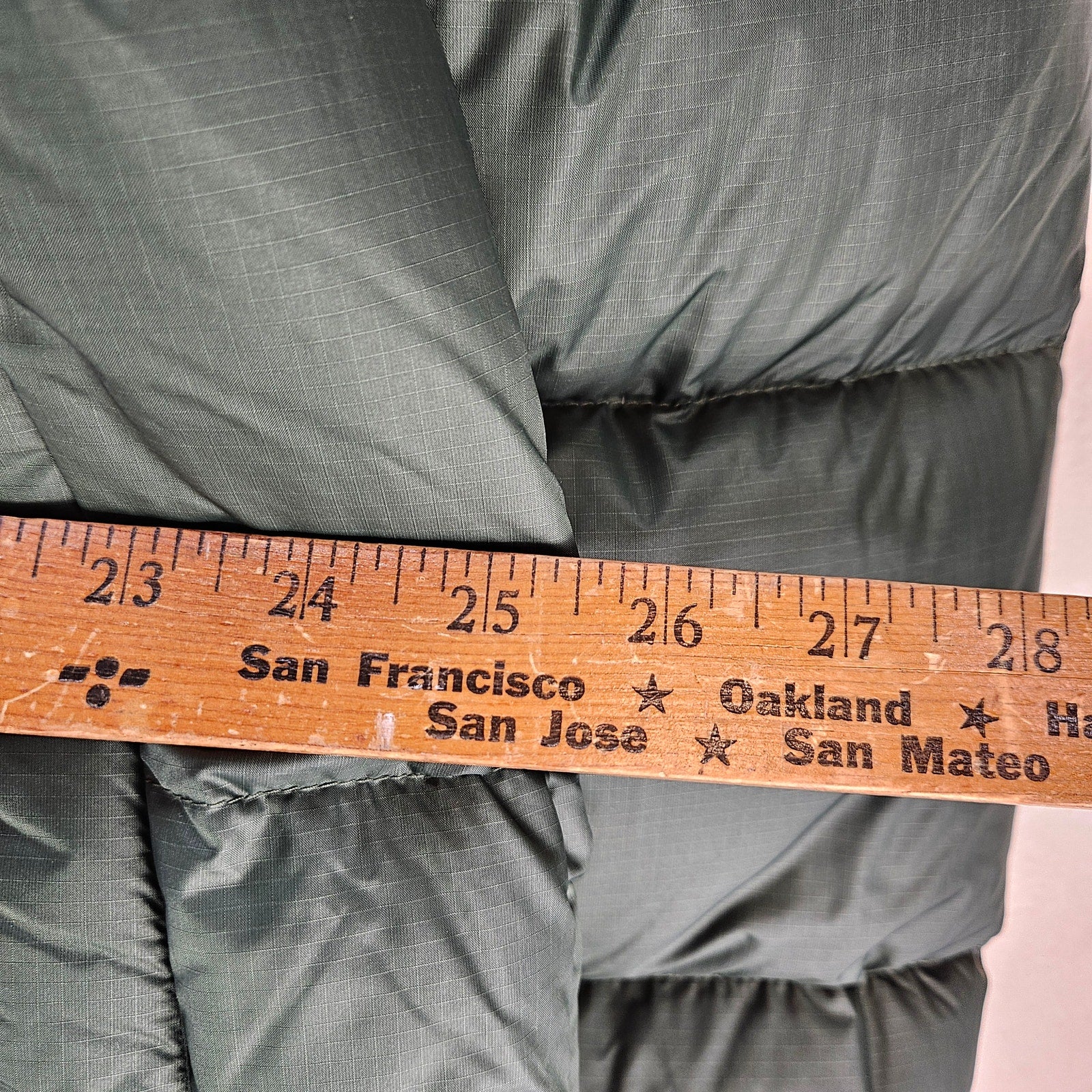 THE NORTH FACE WOMEN'S 2X 1996 RETRO NUPTSE JACKET PINE NEEDLE GREEN DOWN PUFFER