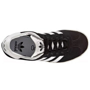 ADIDAS Original Kids' 5.5 CORE BLACK Gazelle Suede Black/White BB2502 NIB