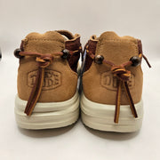HEY DUDE MEN'S 11 JACKSON SUEDE CHESTNUT MID TOP NWOB