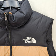 THE NORTH FACE MEN'S XXL 1996 NUPTSE 700 DOWN PUFFER VEST ALMOND BUTTER NWT $230