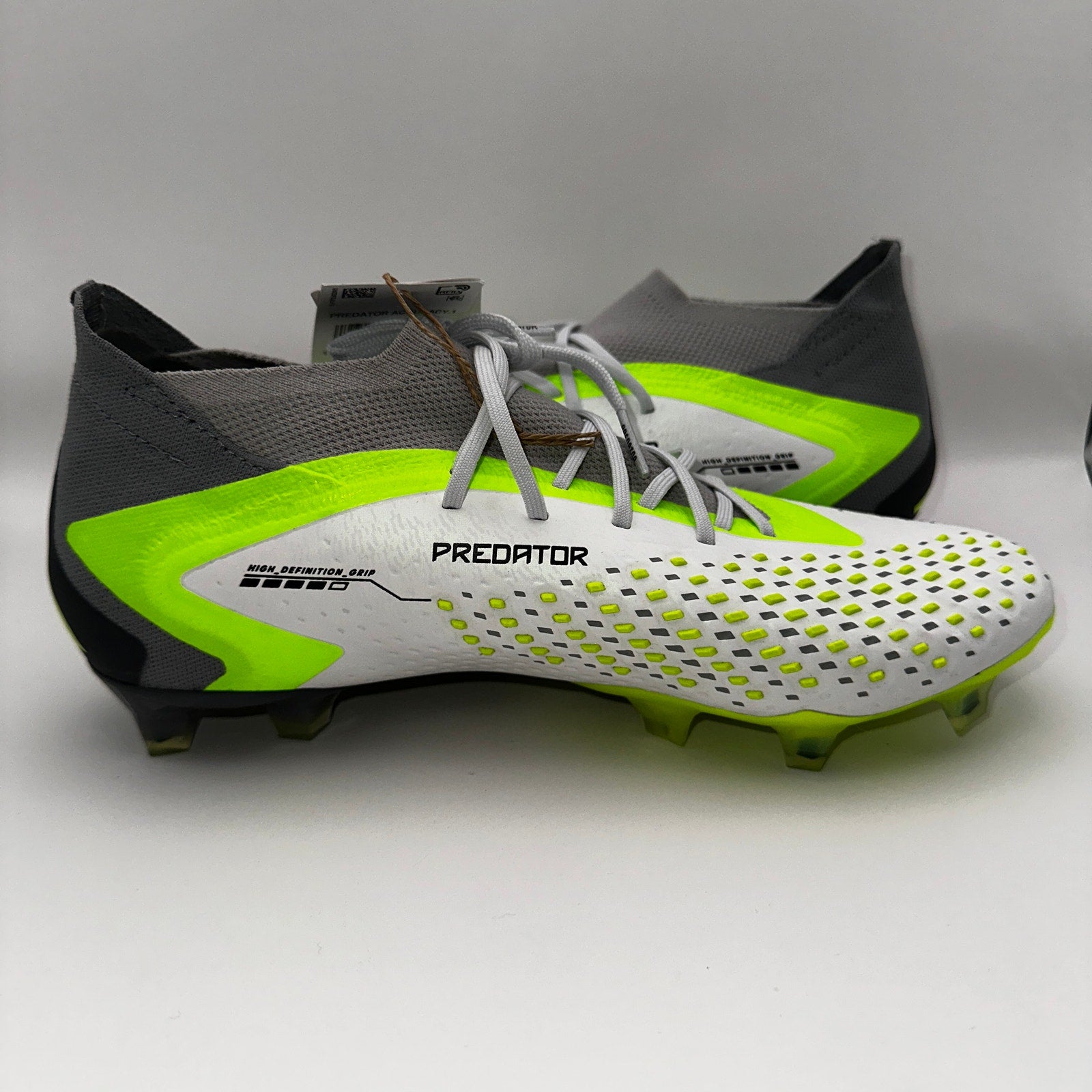 Adidas Predator Accuracy .1 Men sz 7 Soccer Cleats White Green GZ0035