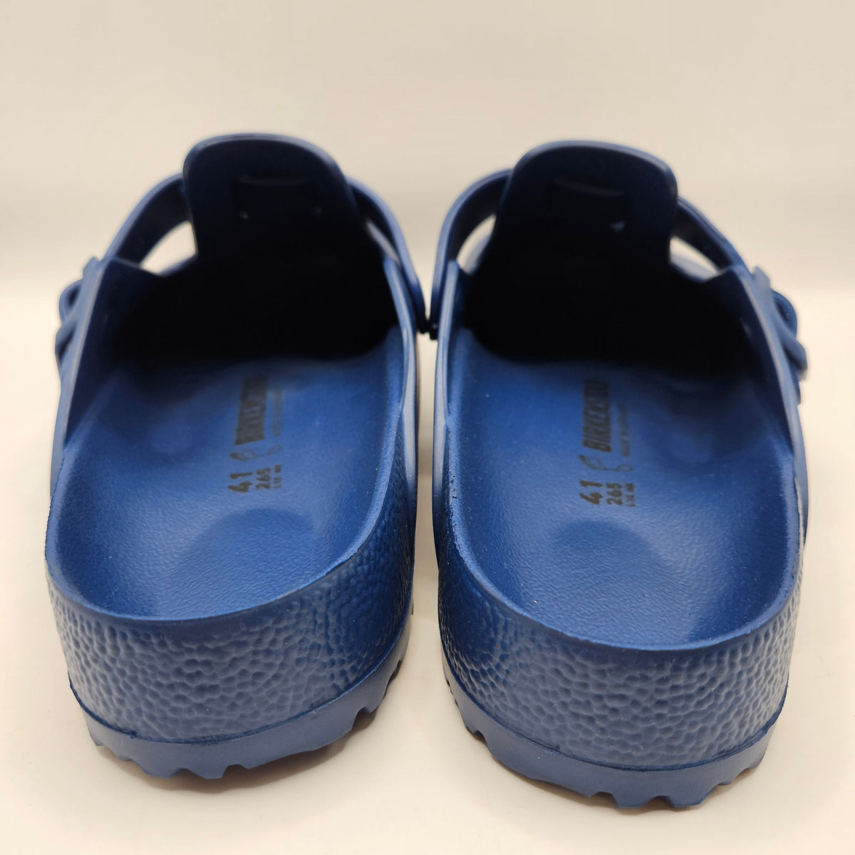 BIRKENDSTOCK MEN'S 8 EVA NAVY BLUE BOSTON ESSENTIALS NWOB