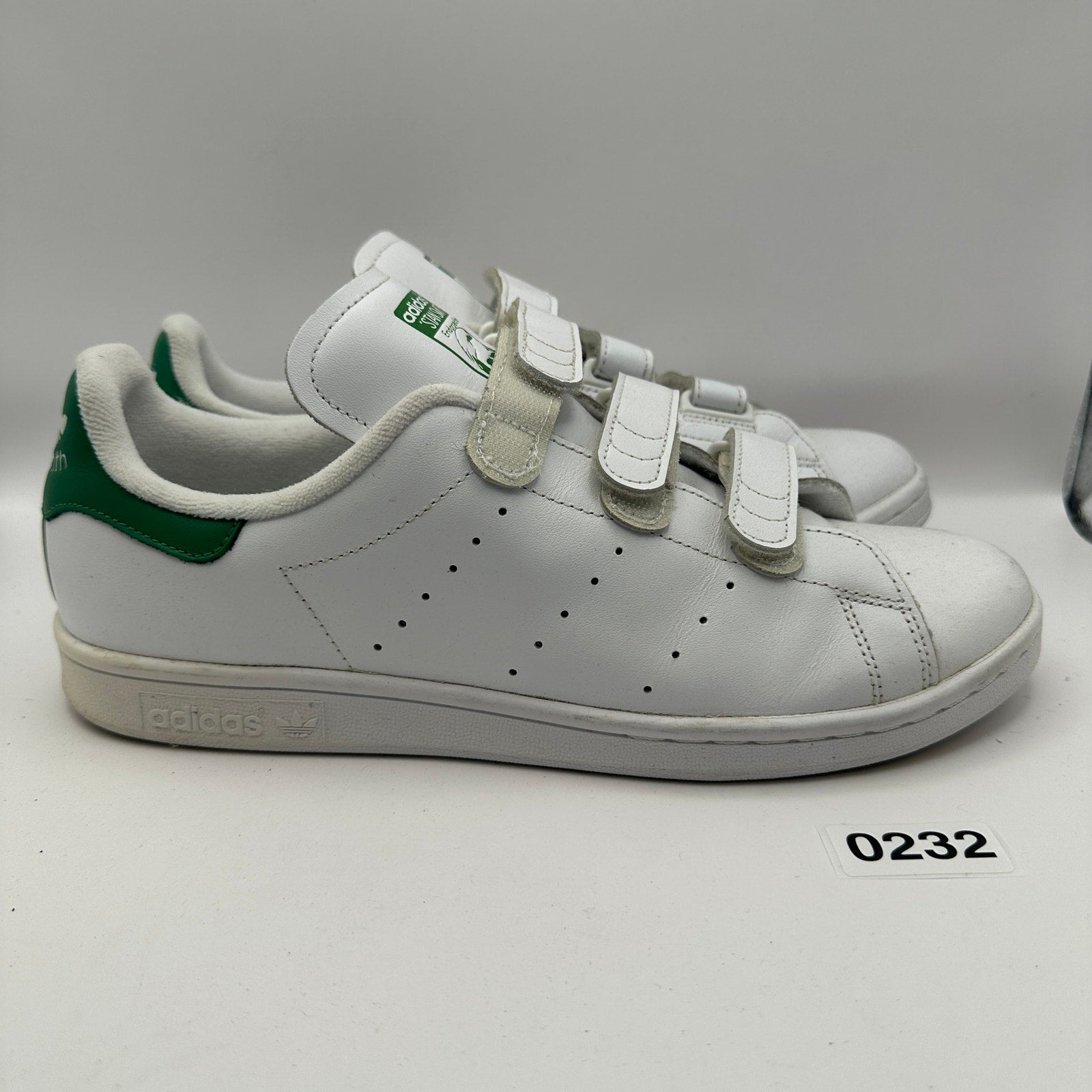 ADIDAS Stan Smith CF Men's 10 White/Green S75187