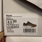 VANS MEN'S 6.5 WAYVEE BROWN GRAY WHITE NIB VN0A5JIADOL