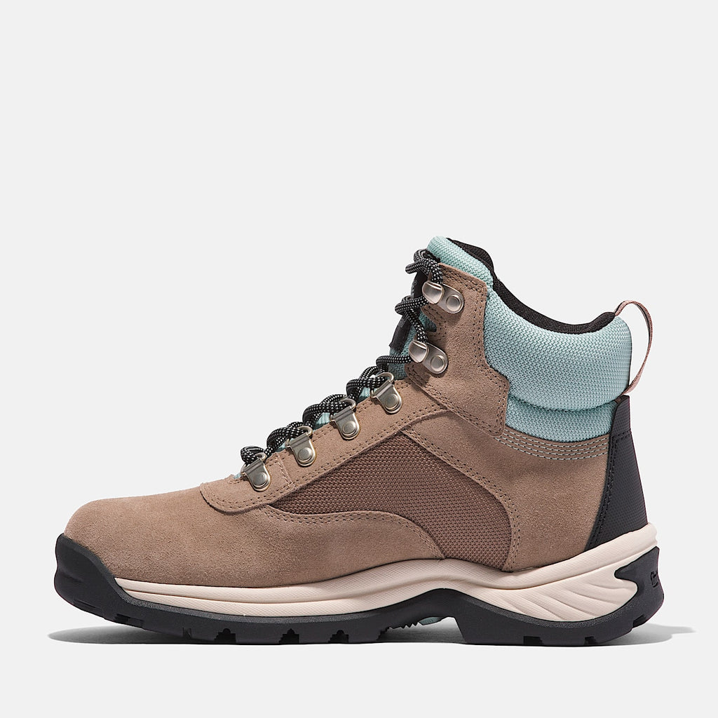 TIMBERLAND WOMEN'S 11 WHITE LEDGE WP HIKING BOOT TAUPE GREY NIB