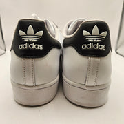 ADIDAS ORIGINALS MEN'S 18 SUPERSTAR WHITE BLACK GOLD SHELL TOE LOW TOP EG4958