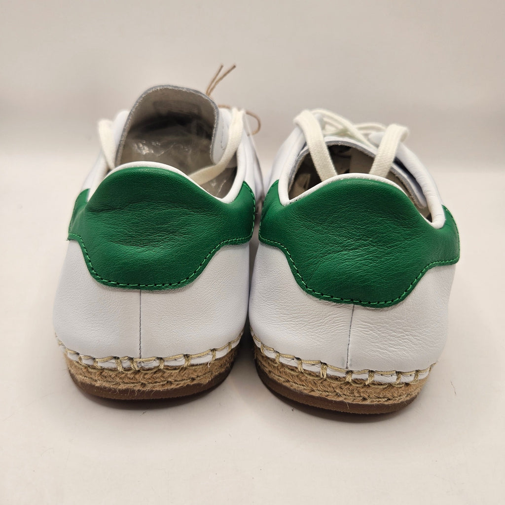 ADIDAS ORIGINALS X CLOT EDISON CHEN MEN'S 7 ESPADRILLE WHITE GREEN NWOB JQ9226