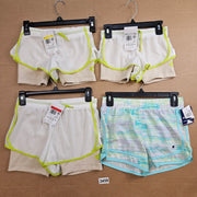 NWT GIRLS ATHLETIC SHORTS LOT 4 NIKE TEMPO 2-IN-1 CHAMPION RUNNING SHORTS YOUTH