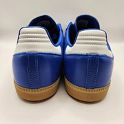 ADIDAS ORIGINALS MEN'S 10.5 SAMBA OG BLUE LEATHER WHITE GUM JR0882 LOW TOP