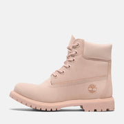 TIMBERLAND WOMEN'S 5.5 PREMIUM 6 INCH WP BOOT LT PINK NUBUCK NIB