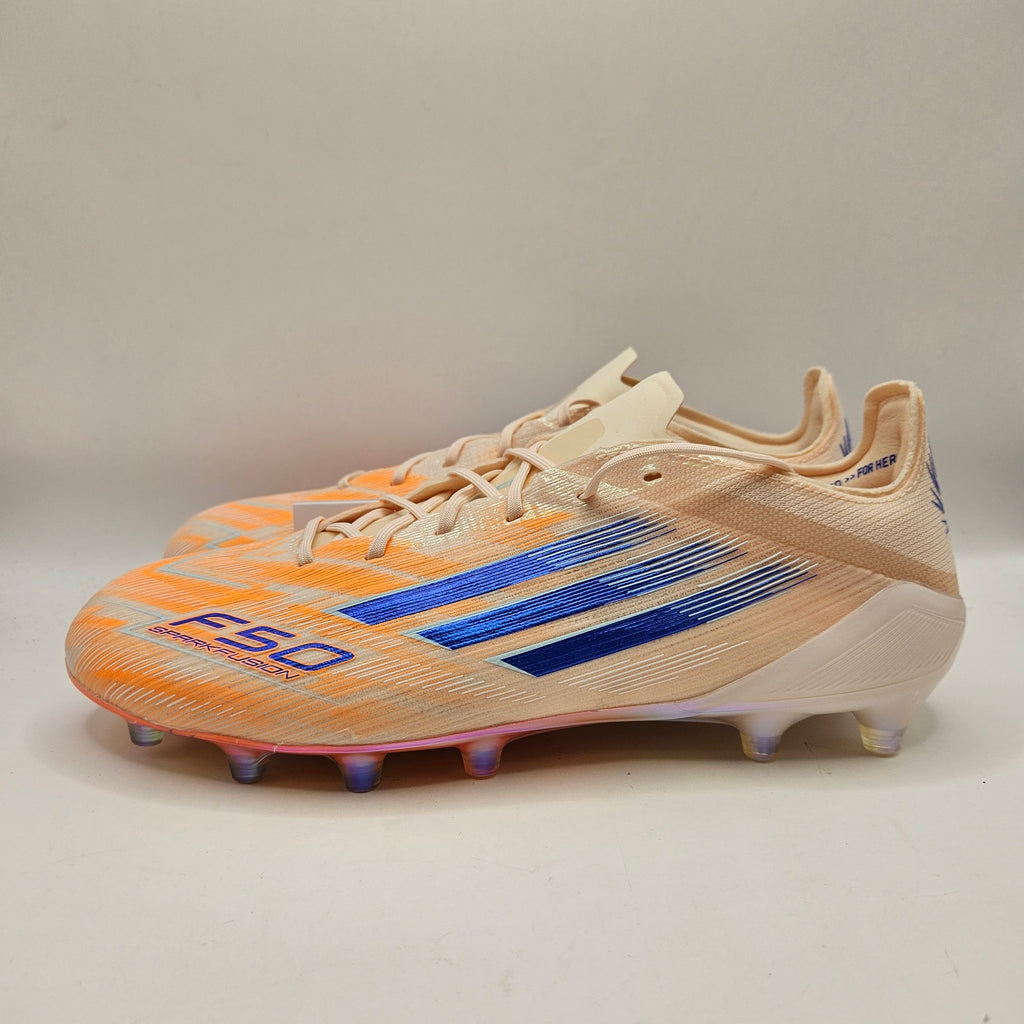 ADIDAS WOMEN'S 8 F50 ELITE FG JS4378 SOCCER CLEATS SPARKFUSION ORANGE NWOB