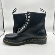 Dr. Doc Martens 1460 Zip Smooth Leather Lace-up Boots Black Size 8 Men’s New