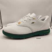 SKECHERS MEN'S 11 GO GOLF PRESTIGE SLIP IN SHOES 214124 ARCH FIT WHITE GREEN