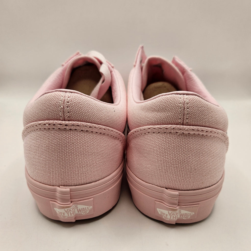 VANS MEN'S 10.5 OLD SKOOL PASTEL MONO PINK LOW TOP SNEAKER NWOB