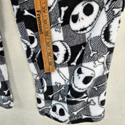 THE NIGHTMARE BEFORE CHRISTMAS MEDIUM BLACK WHITE PLAID PAJAMA PANTS NWOT