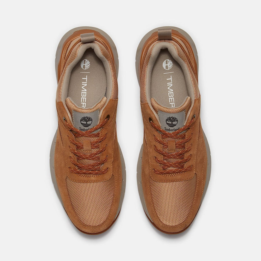 TIMBERLAND MEN'S 7 VOYAGER PARK LOW LACE SNEAKER WHEAT NIB