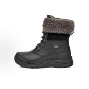 UGG WOMEN'S 8 BLACK ZAYLEE MICRO WINTER BOOTS WATERPROOF 1138155 NIB