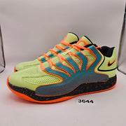 NIKE KD18 M11 BBALL HV1993-301 NEW TIMELINE CLEAR JADE LIQUID LIME ORANGE NEON