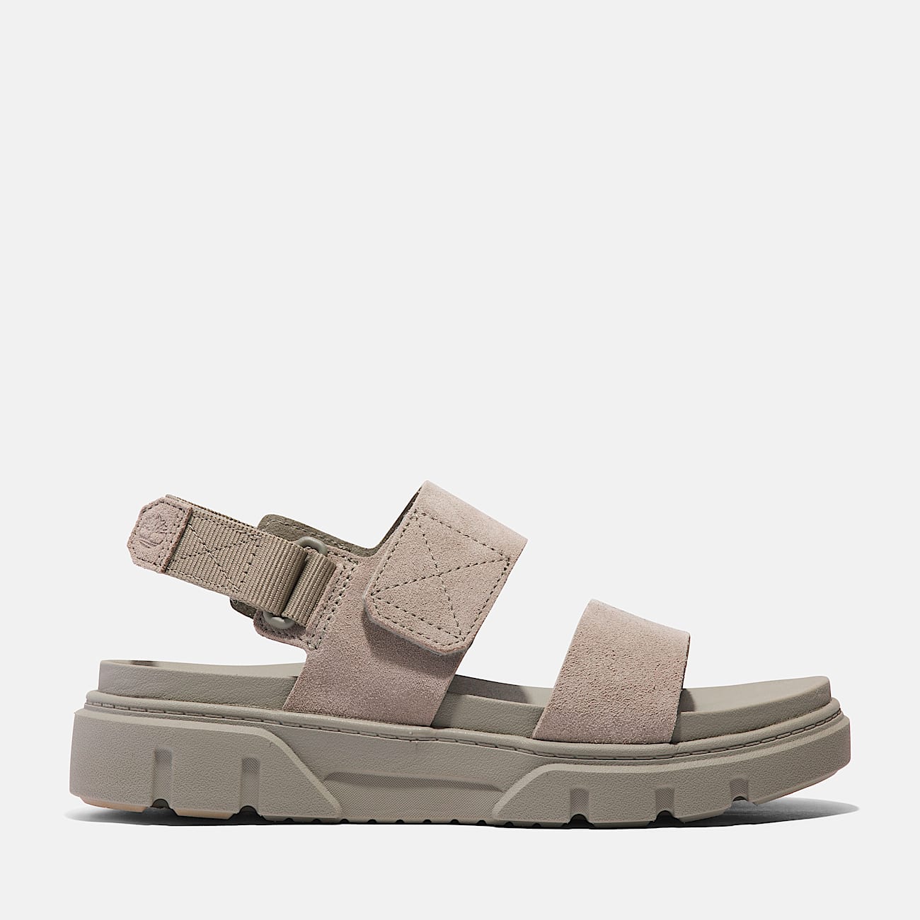TIMBERLAND WOMEN'S 9.5 GREYFIELD 2 STRAP SANDAL LIGHT TAUPE SUEDE NIB