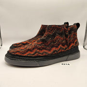 CLARKS MEN'S 9.5 GERALD ANKL BOOT SLIPPERS ORTHOLITE CHELSEA WOOL