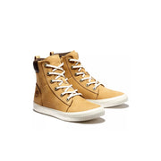 TIMBERLAND WOMEN'S 5.5 SKYLA BAY 6 INCH BOOTS WHEAT NUBUCK HI TOP SNEAKER NIB
