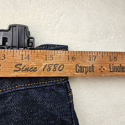 LEVI'S MEN'S 31X30 DARK WASH 555 RELAXED STRAIGHT PREMIUM DENIM JEANS