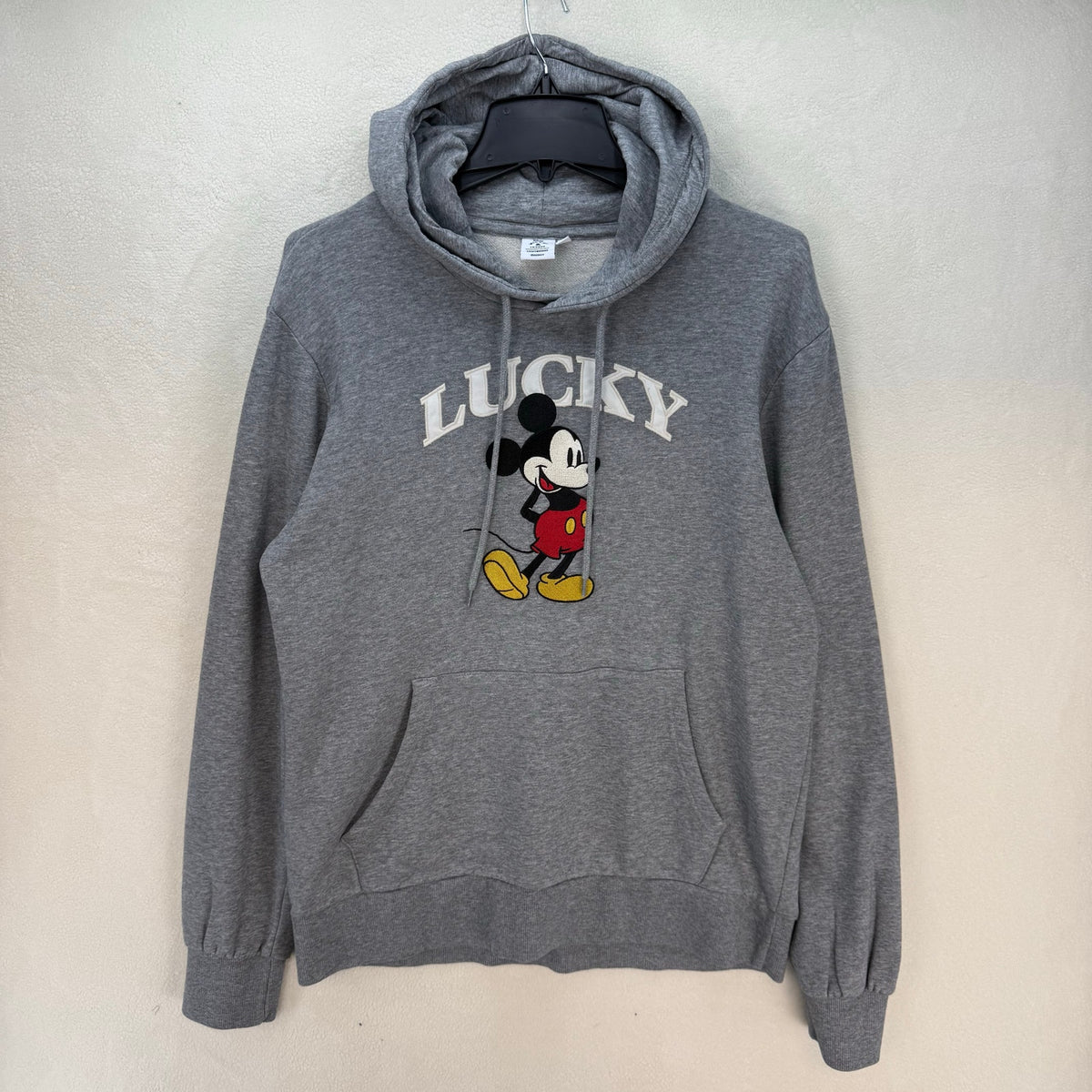 LUCKY BRAND X DISNEY MICKEY N FRIENDS M GRAY HOODIE UNISEX