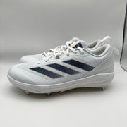 Adidas Womens size 9 Softball Shoes Adizero Instinct IH3468 White/Blue