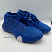 ADIDAS Men's 7 HARDEN Volume 7 Varsity Blue Basketball Shoes IE9248