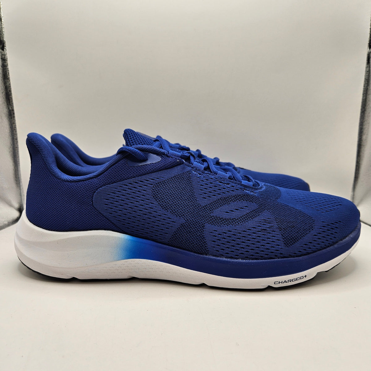 UNDER ARMOUR MEN'S 13 CHARGED PURSUIT 4 ROYAL BLUE ATHLETIC SNEAKER NWOB 6000597
