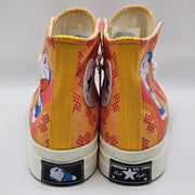 CONVERSE WOMEN'S 7 CHUCK 70 HIGH DORAEMON PINK A15790C CANVAS SNEAKER