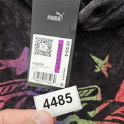 PUMA MEN'S XXL LAMELO BALL LAFRANCE ATHLETIC WEAR BLACK GRAPHIC WASHED HOODIE