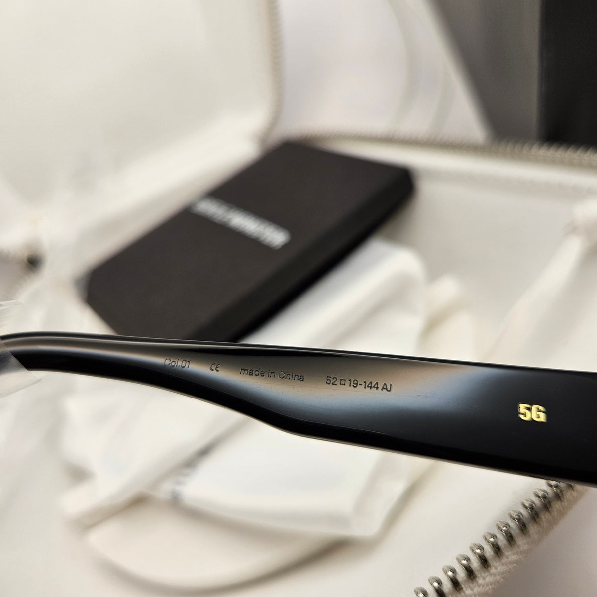 GENTLE MONSTER X COPPERNI 5G 01 BLACK SUNGLASSES LIMITED EDITION NIB