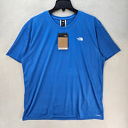 THE NORTH FACE MEN'S XL ELEVATION SHORT SLEEVE TSHIRT SUPERSONIC BLUE QUICK DRY