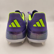 ADIDAS MENS 11 F50 LEAGUE FG MG SOCCER CLEATS JI0003 PURPLE LUCID LEMON NWOB