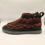 CLARKS MEN'S 7.5 GERALD ANKL BOOT SLIPPERS ORTHOLITE CHELSEA WOOL