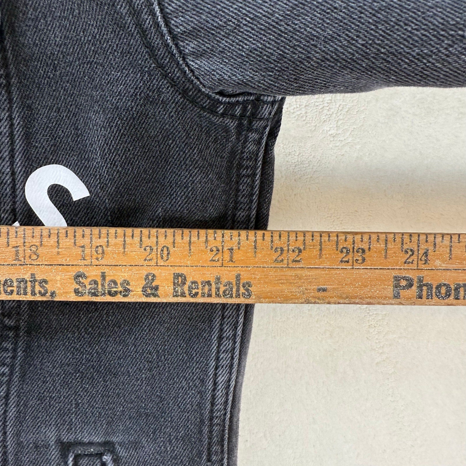 7 FOR ALL MANKIND X AFTERHOURS WOMEN'S SMALL QUILTED DENIM JACKET $248