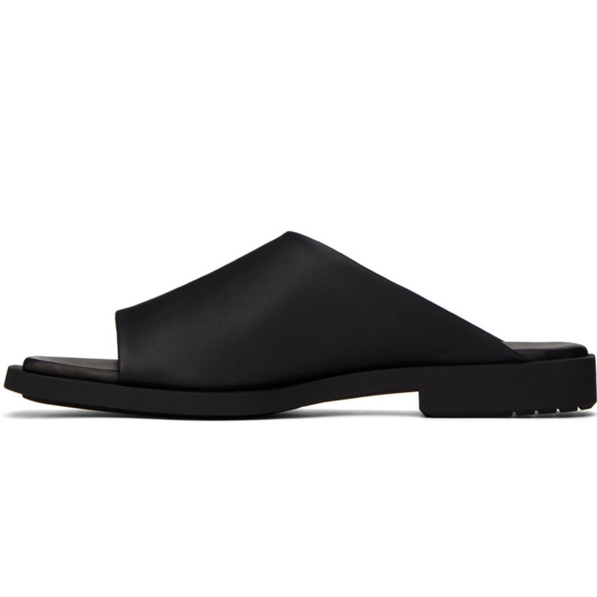 ECCO KOLLECTIVE X BIANCA SAUNDERS 45 MORANT SLIDE BLACK NIB $500 39002490000