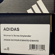 ADIDAS WOMEN'S 8 TERREX ANYLANDER JR6606 BLUE WHITE NIB