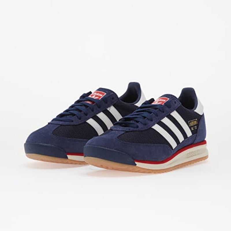 ADIDAS ORIGINALS WOMEN'S 6.5 SL 72 RS DARK BLUE WHITE RED JQ9797 NIB