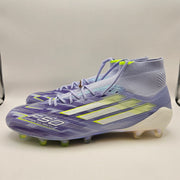 ADIDAS W10 F50 SPARKFUSION ELITE MID FG SOCCER CLEATS JH7648 PURPLE NWOB