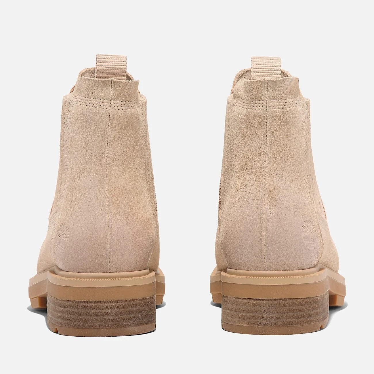 TIMBERLAND WOMEN'S 8 BRIMFIELD MID CHELSEA BOOT LT BEIGE SUEDE NIB