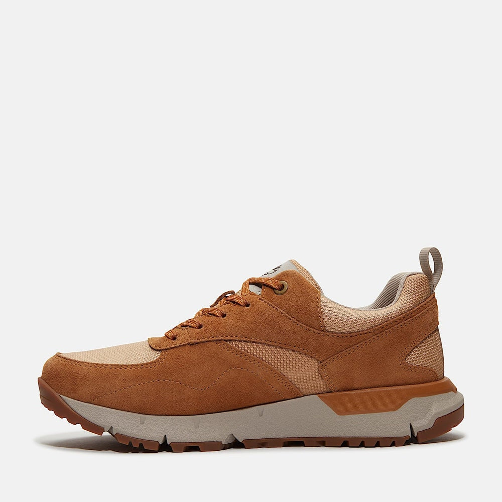 TIMBERLAND MEN'S 7 VOYAGER PARK LOW LACE SNEAKER WHEAT NIB