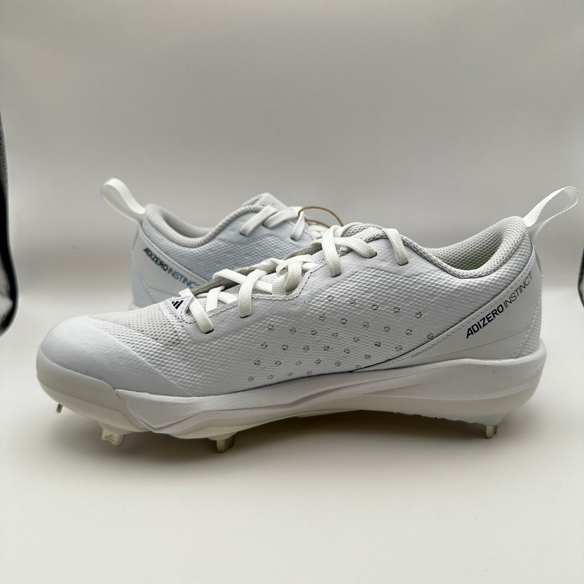 Adidas Womens 7.5 Softball Shoes Adizero Instinct IH3468 White/Blue